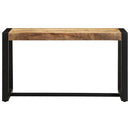 bænk 80x35x45 cm massivt ru mangotræ