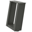 sofabordsben U-formet 2 stk. antracit 30x(30-31) cm stål