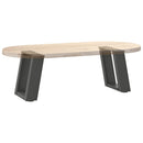 sofabordsben U-formet 2 stk. antracit 30x(30-31) cm stål