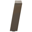 sofabordsben U-formet 2 stk. naturstål 30x(30-31) cm stål