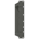 sofabordsben U-formet 2 stk. antracit 40x(30-31) cm stål