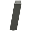 sofabordsben U-formet 2 stk. antracit 50x(30-31) cm stål
