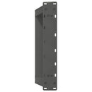 sofabordsben U-formet 2 stk. antracit 50x(30-31) cm stål