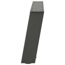 sofabordsben U-formet 2 stk. antracit 70x(30-31) cm stål
