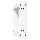 sofabordsben U-formet 2 stk. hvid 28 x (42-43) cm stål