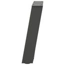 sofabordsben U-formet 2 stk. antracit 28 x (42-43) cm stål