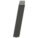 sofabordsben U-formet 2 stk. antracit 60x(42-43) cm stål