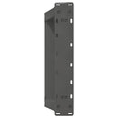 sofabordsben U-formet 2 stk. antracit 60x(42-43) cm stål