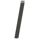 spisebordsben U-formet 2 stk. antracit 50x(72-73) cm stål