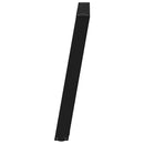 spisebordsben U-formet 2 stk. sort 90 x (72-73) cm stål