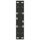 sofabordsben A-formet 2 stk. sort 30x(30-31) cm stål