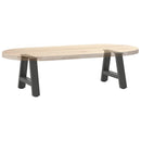 sofabordsben A-formet 2 stk. antracit 30x(30-31) cm stål