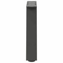 sofabordsben A-formet 2 stk. antracit 40x(30-31) cm stål