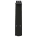 sofabordsben A-formet 2 stk. sort 50x(30-31) cm stål