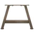 sofabordsben A-formet 2 stk. 50x(30-31) cm stål