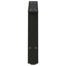 sofabordsben A-formet 2 stk. sort 60 x (30-31) cm stål