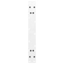 sofabordsben A-formet 2 stk. hvid 60x(30-31) cm stål