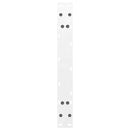 sofabordsben A-formet 2 stk. hvid 70x(30-31) cm stål