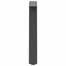 sofabordsben A-formet 2 stk. antracit 38 x (42-43) cm stål