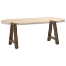 sofabordsben A-formet 2 stk. 38 x (42-43) cm stål