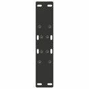 sofabordsben A-formet 2 stk. sort 50x(42-43) cm stål