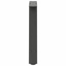 sofabordsben A-formet 2 stk. antracit 50x(42-43) cm stål