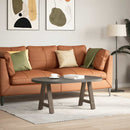 sofabordsben A-formet 2 stk. 50x(42-43) cm stål