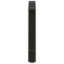 sofabordsben A-formet 2 stk. sort 60 x (42-43) cm stål
