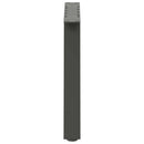 sofabordsben A-formet 2 stk. antracit 60 x (42-43) cm stål