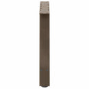 sofabordsben A-formet 2 stk. 60 x (42-43) cm stål