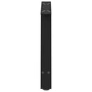 sofabordsben A-formet 2 stk. sort 70 x (42-43) cm stål