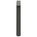 sofabordsben A-formet 2 stk. antracit 70x(42-43) cm stål
