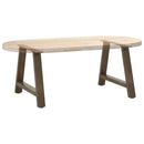 sofabordsben A-formet 2 stk. 70 x (42-43) cm stål