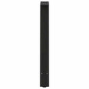 spisebordsben A-formet 2 stk. sort 50x(72-73) cm stål