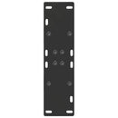 spisebordsben A-formet 2 stk. sort 50x(72-73) cm stål