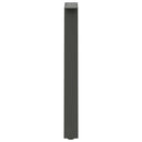 spisebordsben A-formet 2 stk. antracit 50x(72-73) cm stål