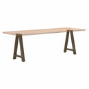 spisebordsben A-formet 2 stk. 50x(72-73) cm stål