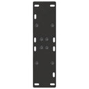 spisebordsben A-formet 2 stk. sort 60 x (72-73) cm stål
