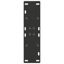 spisebordsben A-formet 2 stk. sort 60 x (72-73) cm stål
