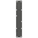 spisebordsben A-formet 2 stk. antracit 70 x (72-73) cm stål