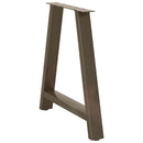 spisebordsben A-formet 2 stk. 70 x (72-73) cm stål