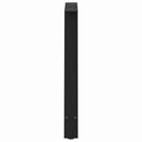 spisebordsben A-formet 2 stk. sort 80x(72-73) cm stål
