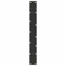 spisebordsben A-formet 2 stk. sort 90 x (72-73) cm stål