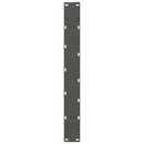 spisebordsben A-formet 2 stk. antracit 90x(72-73) cm stål