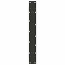spisebordsben A-formet 2 stk. sort 100x(72-73) cm stål