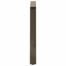 spisebordsben A-formet 2 stk. 100x(72-73) cm stål