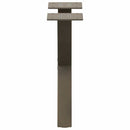 sofabordsben X-formet 2 stk. naturstål 37x(30-31) cm stål