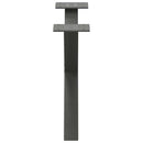 sofabordsben X-formet 2 stk. antracit 60x(30-31) cm stål
