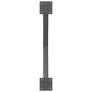 sofabordsben X-formet 2 stk. antracit 70x(30-31) cm stål
