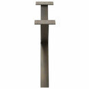 sofabordsben X-formet 2 stk. naturstål 70x(30-31) cm stål